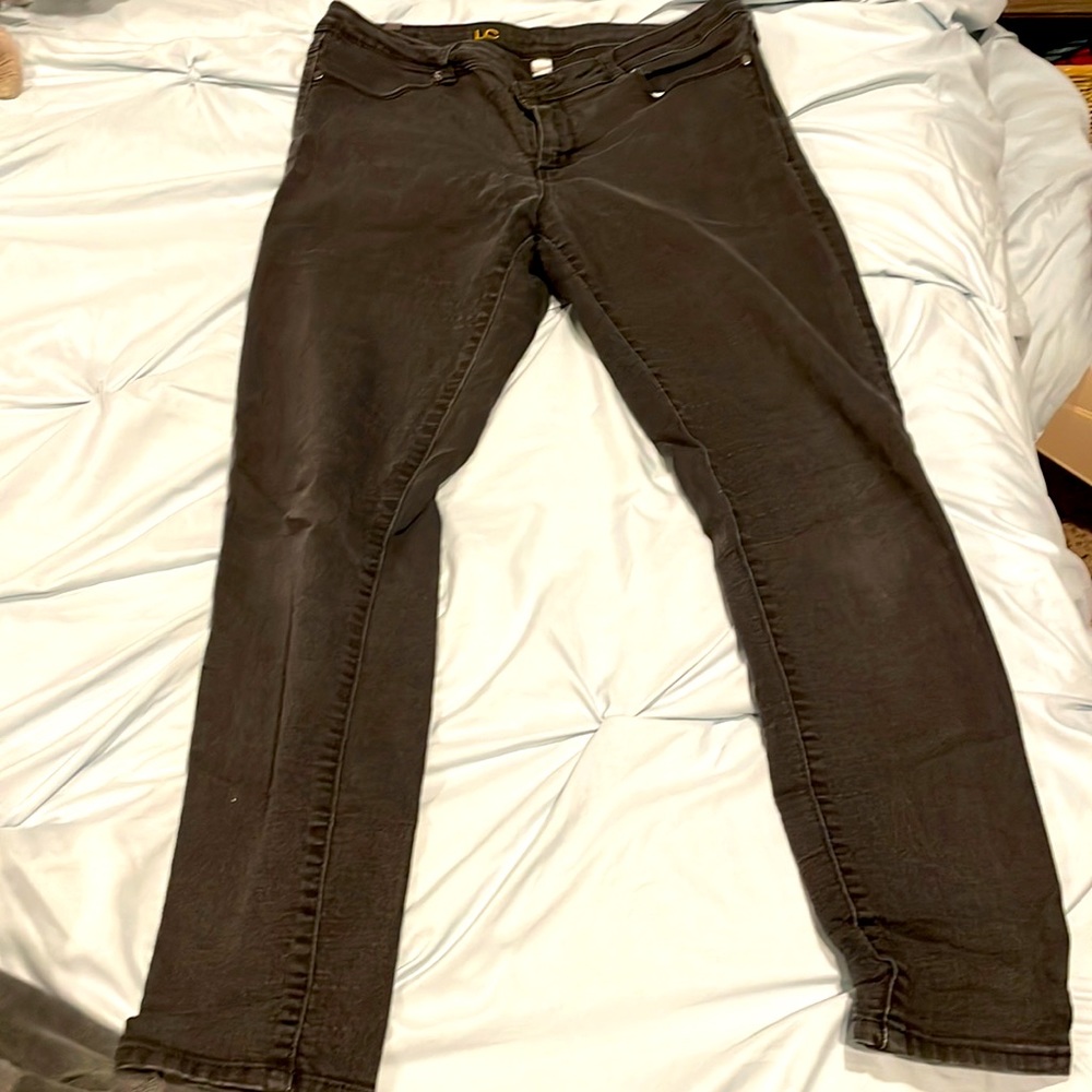 LC Lauren Conrad black denim